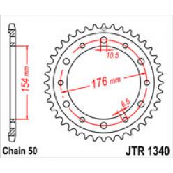 Звездочка задняя JT Sprockets (шаг 530 ) JT JTR1340